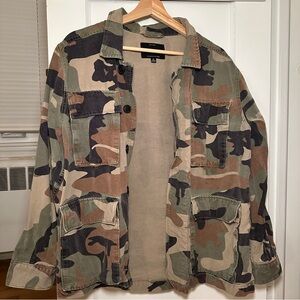 Lucky Brand Men's Camouflage Field Jacket